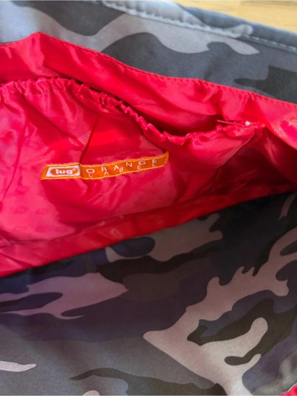 Lug Jockey Messenger Laptop Travel Bag In Camo Navy
